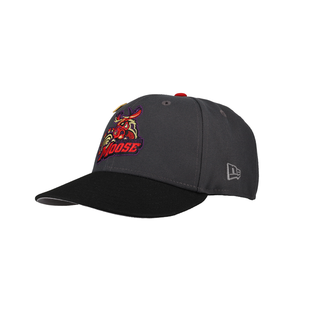 Manitoba Moose 10th Season Graphite 59Fifty Fitted Hat