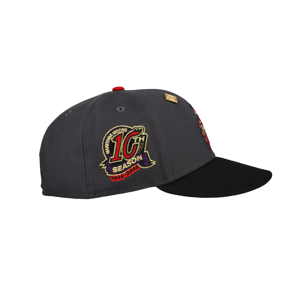 Manitoba Moose 10th Season Graphite 59Fifty Fitted Hat