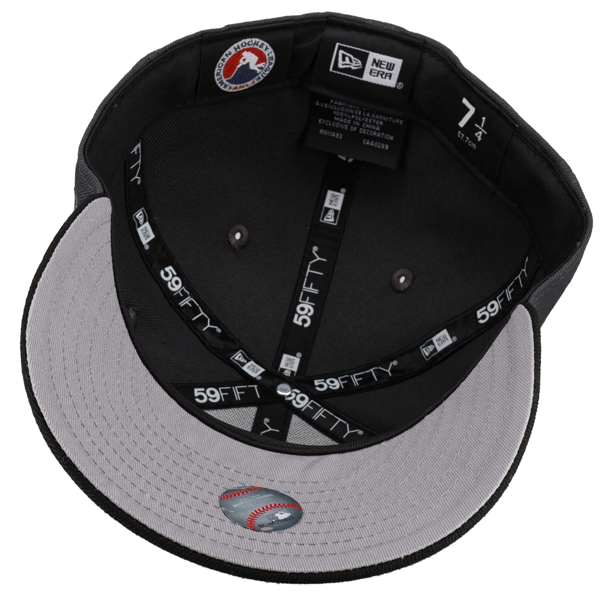 Manitoba Moose 10th Season Graphite 59Fifty Fitted Hat