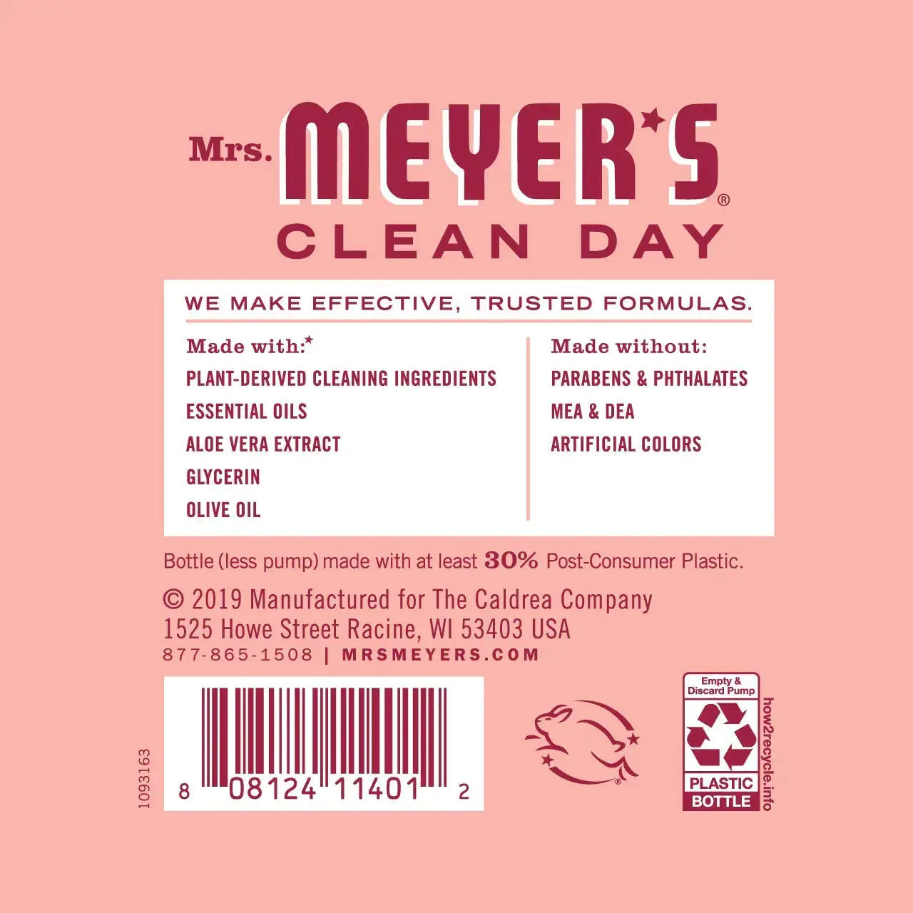 Mrs. Meyer's New Spring Scent Variety - Liquid Hand Soap Pack of 3