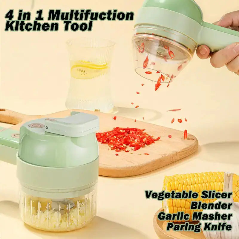 Multi-Functional Electric Vegetable Chopper