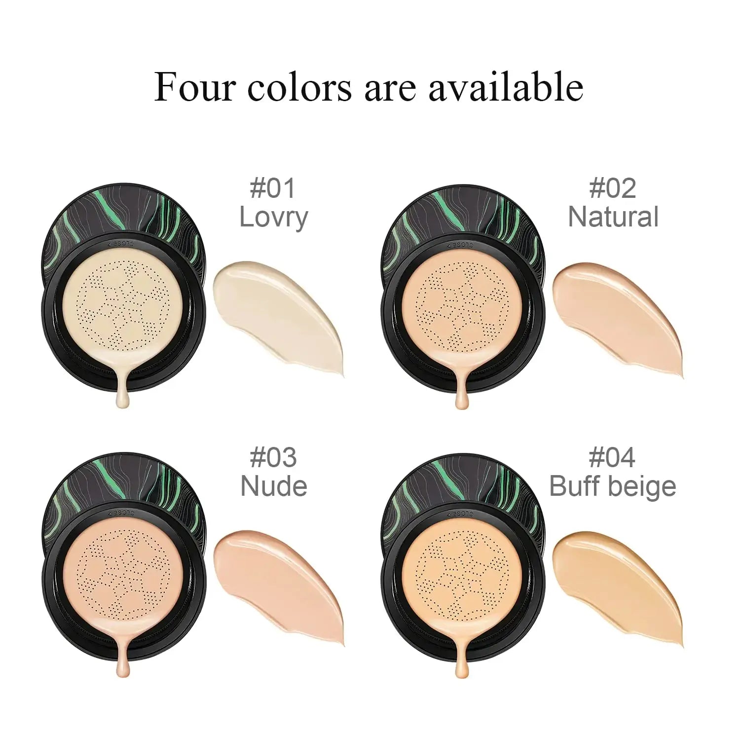 Mushroom Head Air Cushion CC Cream - Hydrating & Long-Lasting Coverage