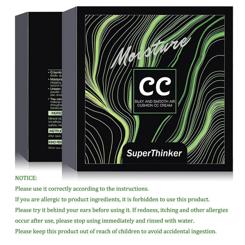 Mushroom Head Air Cushion CC Cream - Hydrating & Long-Lasting Coverage
