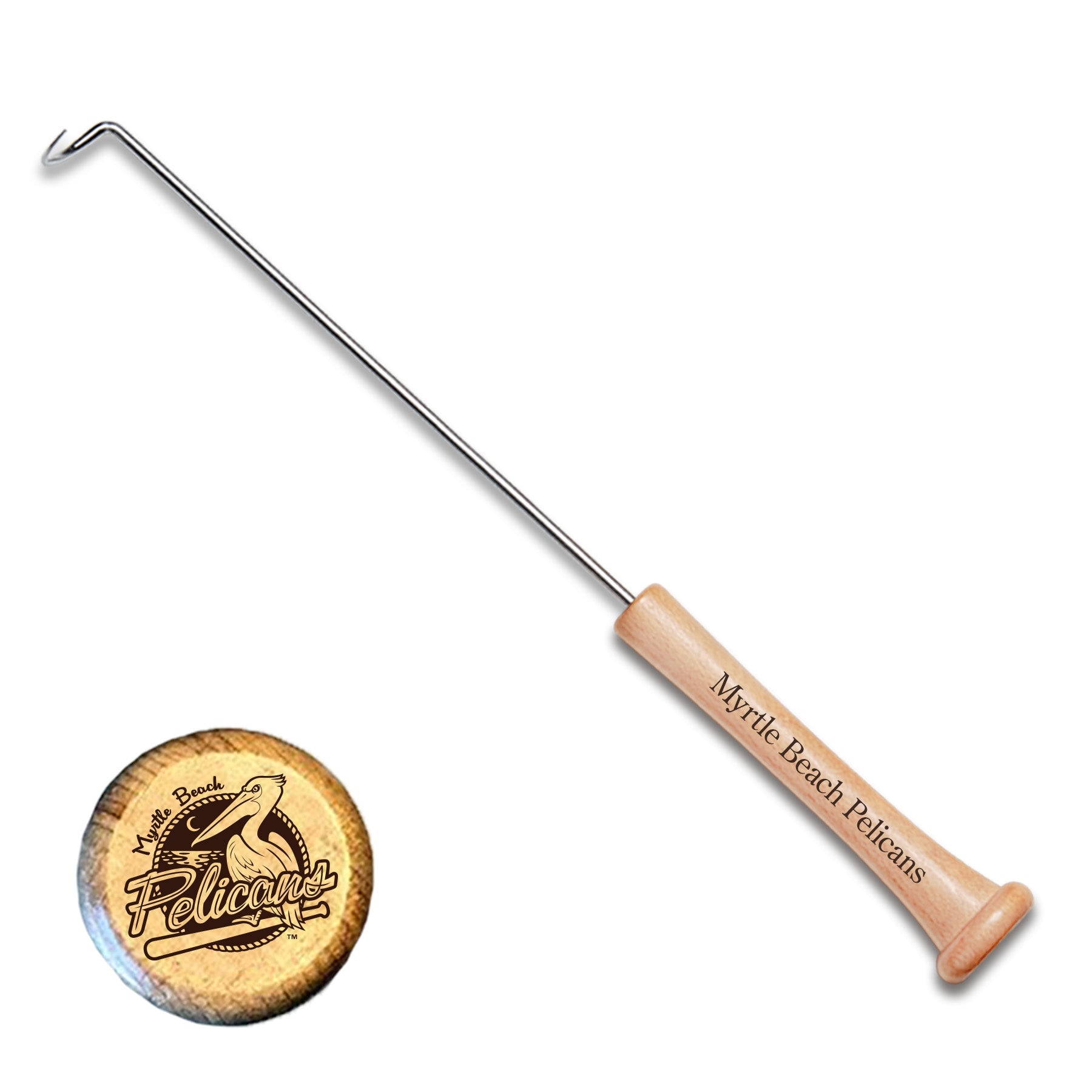 Myrtle Beach Pelicans "THE HOOK" Pigtail