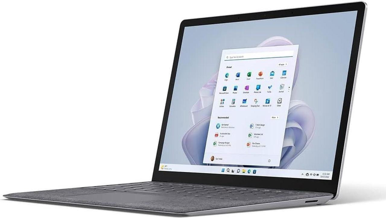 Microsoft Surface Laptop 5 13.5-inch Touchscreen – i7 – 16 GB RAM / 256 GB SSD  – Silver (Refurbished)