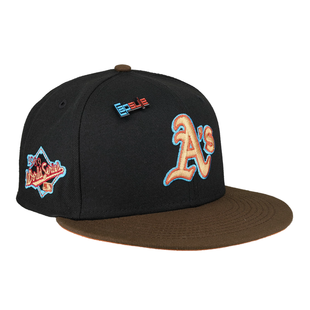 Oakland Athletics NOS Collection 1989 World Series Fitted Hat