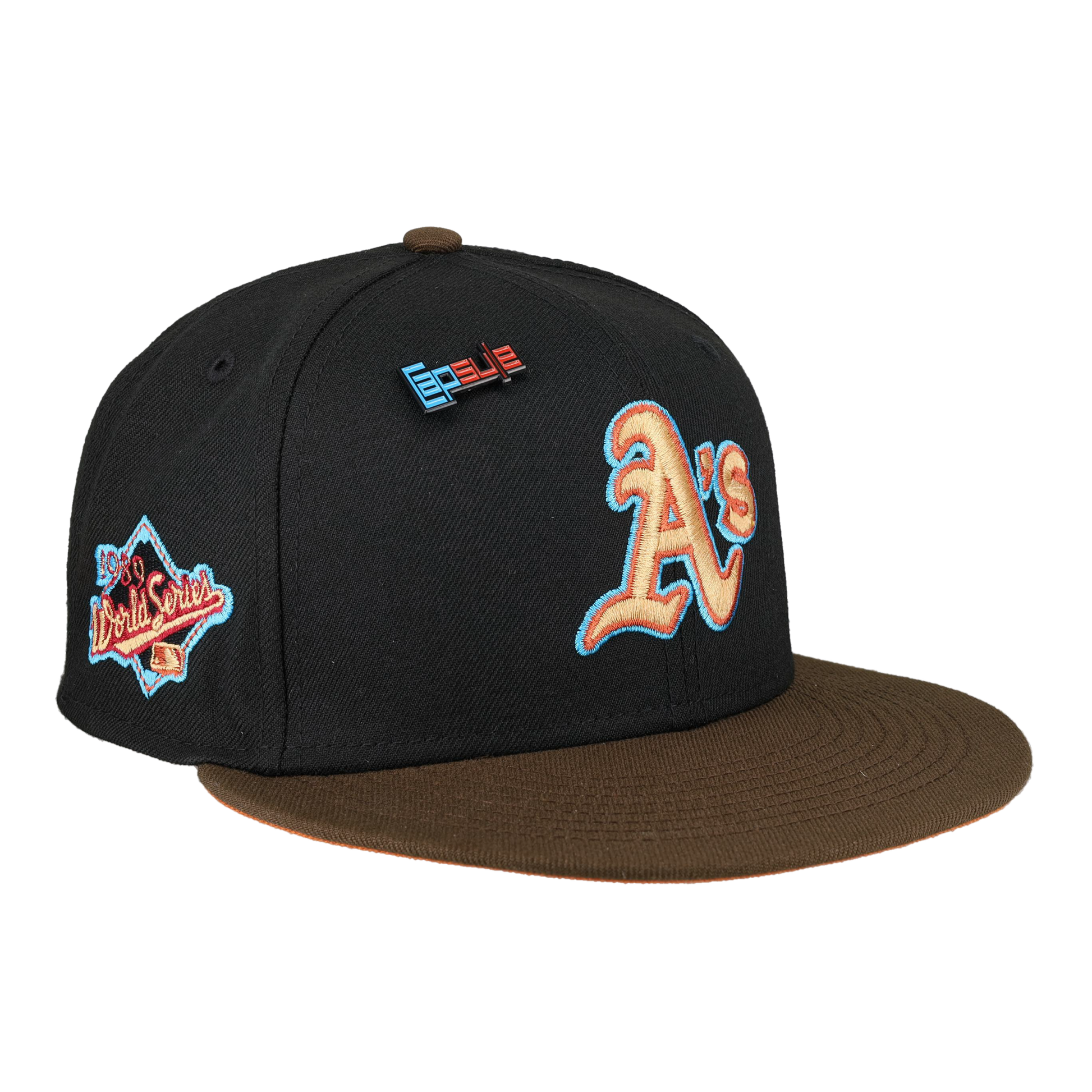 Oakland Athletics NOS Collection 1989 World Series Fitted Hat