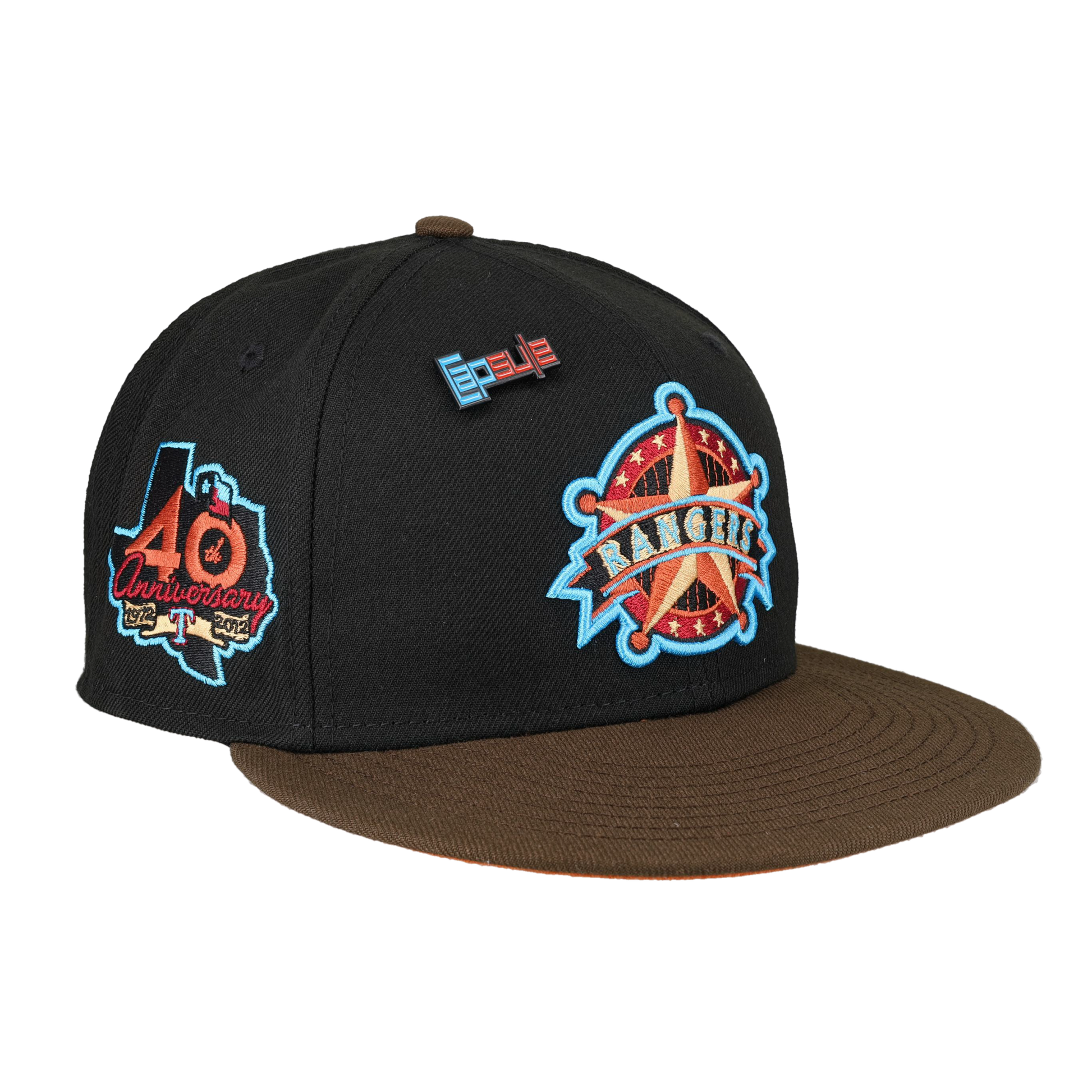 Texas Rangers NOS Collection 40th Anniversary Fitted Hat