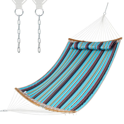 Outdoor Hammock with Detachable Pillow-Red