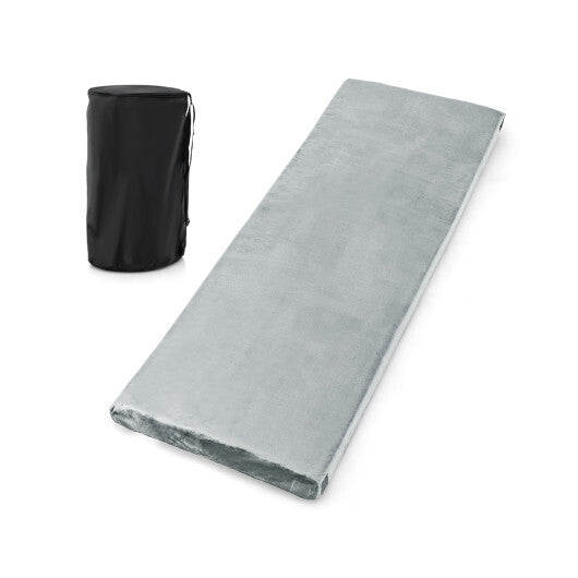 Lightweight Portable Memory Camping Mattress with Carrying Bag-Navy
