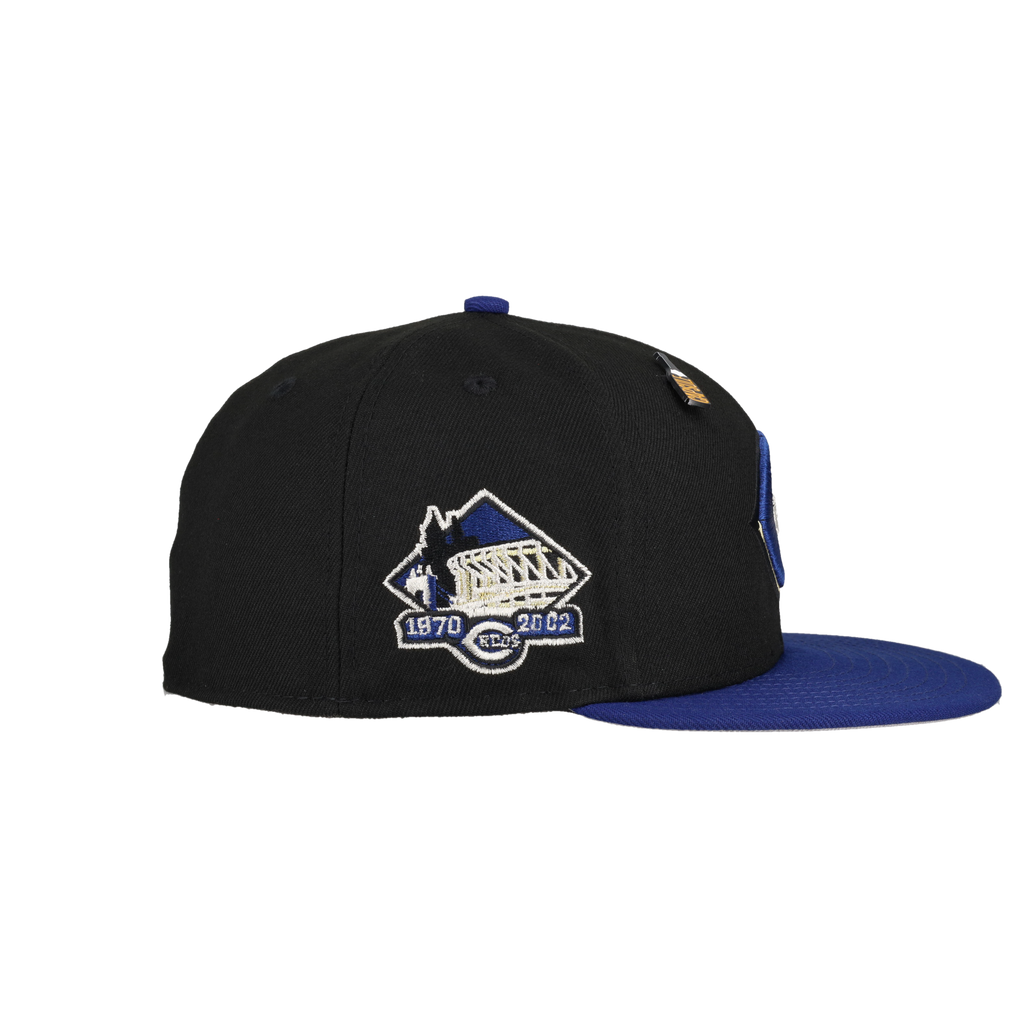 Cincinnati Reds New Years Collection Riverfront Stadium Patch 59Fifty Fitted Hat
