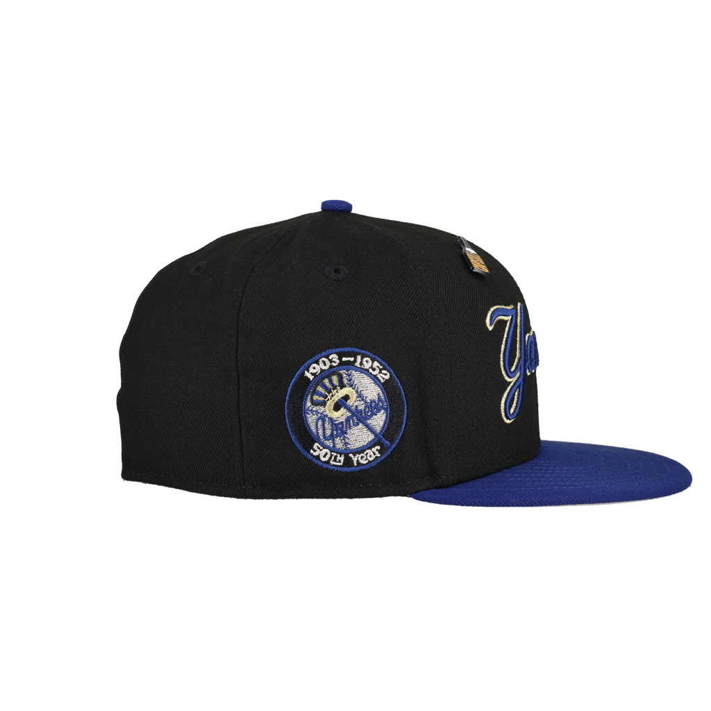 New York Yankees New Years Collection 50th Season Patch 59Fifty Fitted Hat