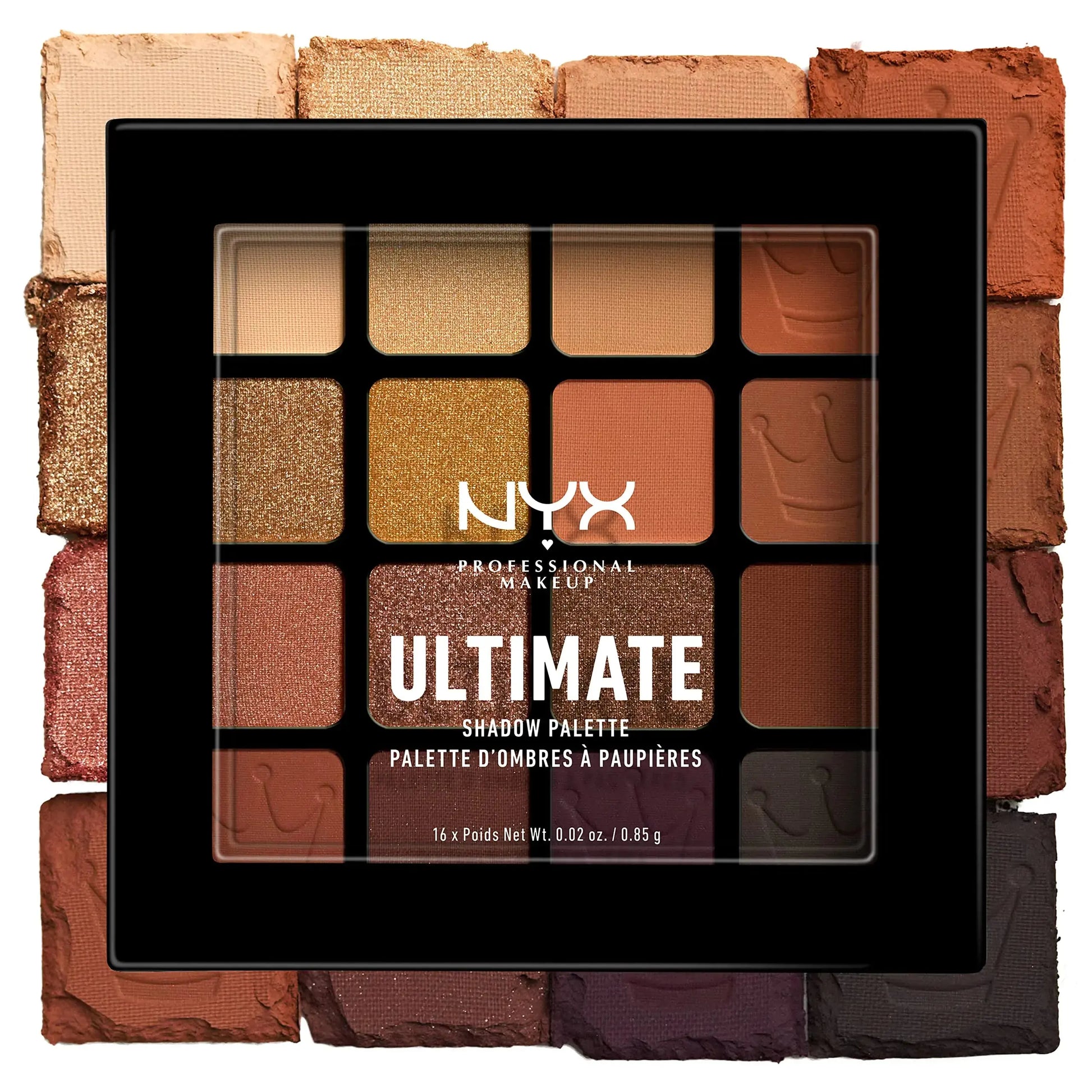 NYX PROFESSIONAL MAKEUP Ultimate Shadow Palette, Eyeshadow Palette