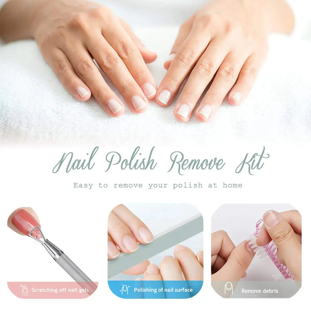 Nail Polish Gel Remover Tools Kit