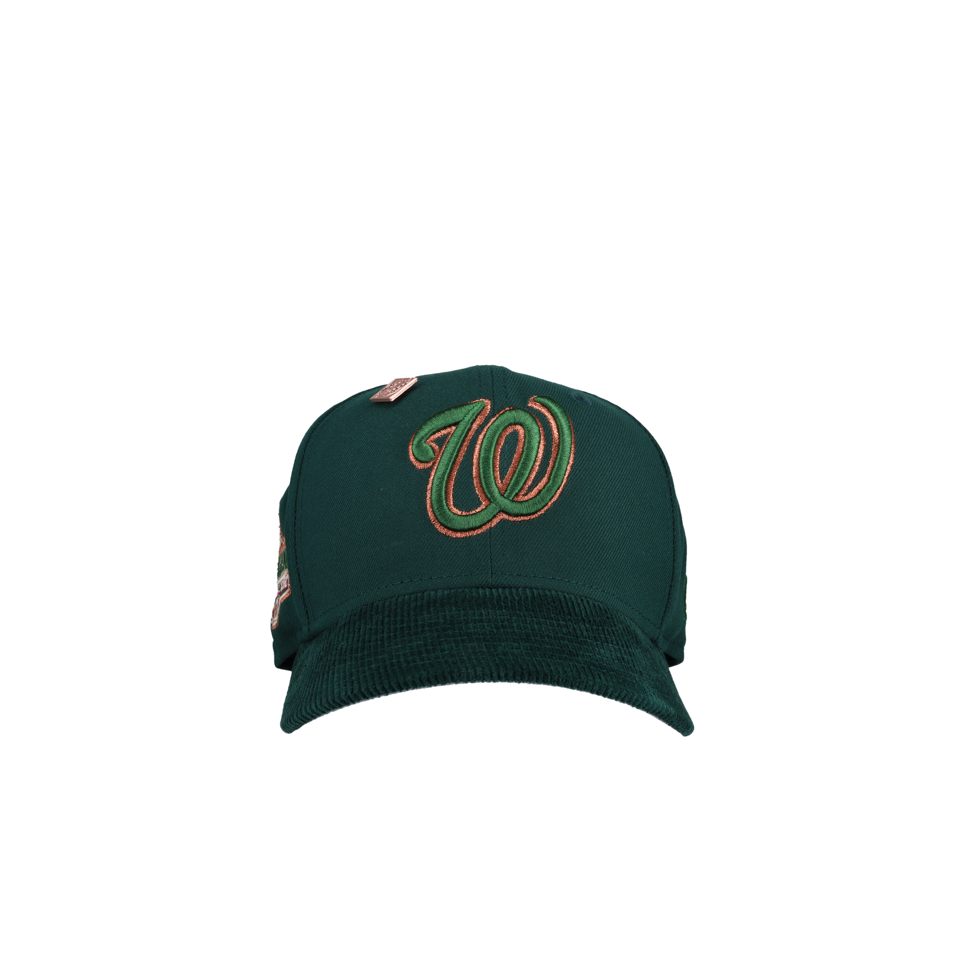 Washington Nationals 2018 ASG Corduroy Green Bronze Metallic 59Fifty Fitted Hat