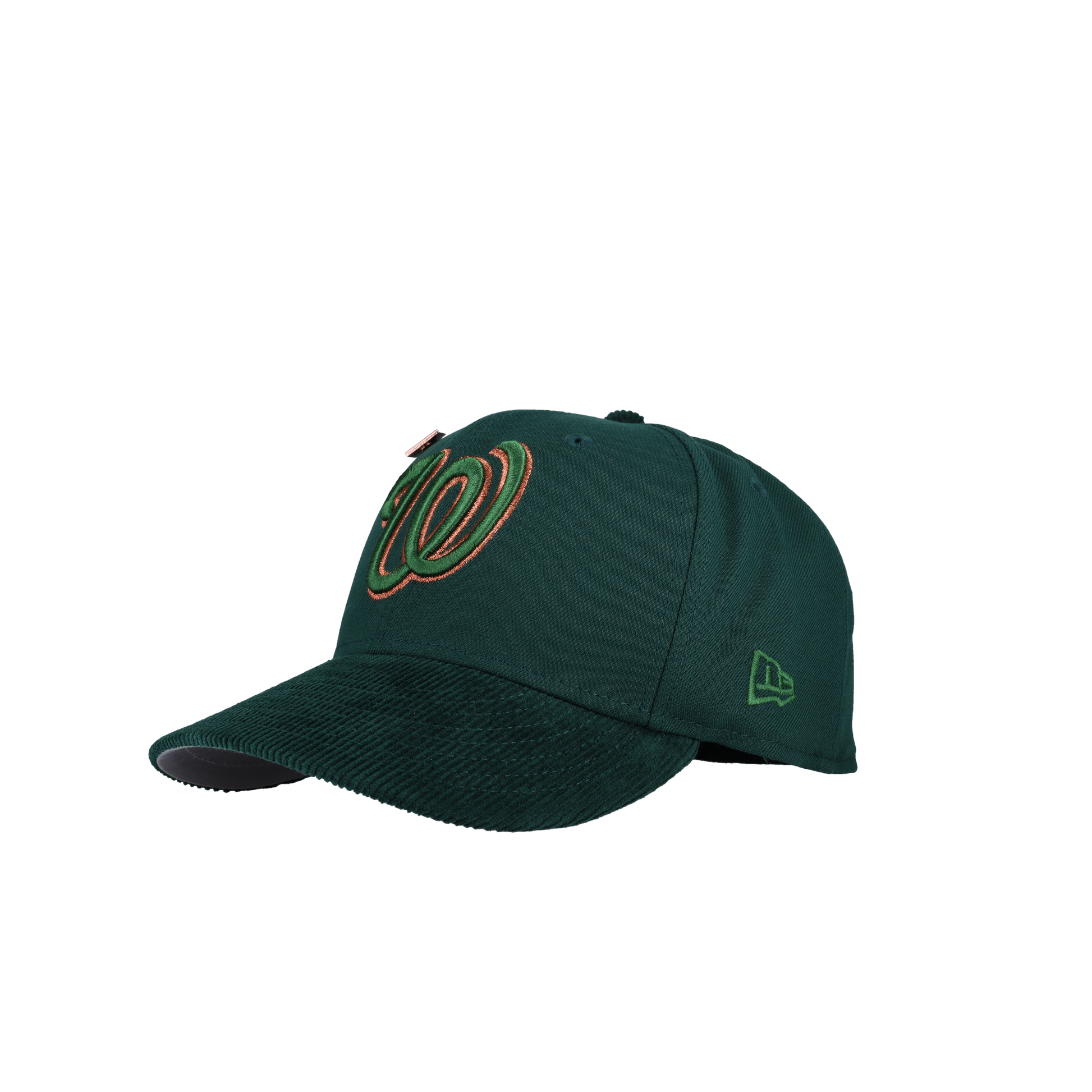 Washington Nationals 2018 ASG Corduroy Green Bronze Metallic 59Fifty Fitted Hat