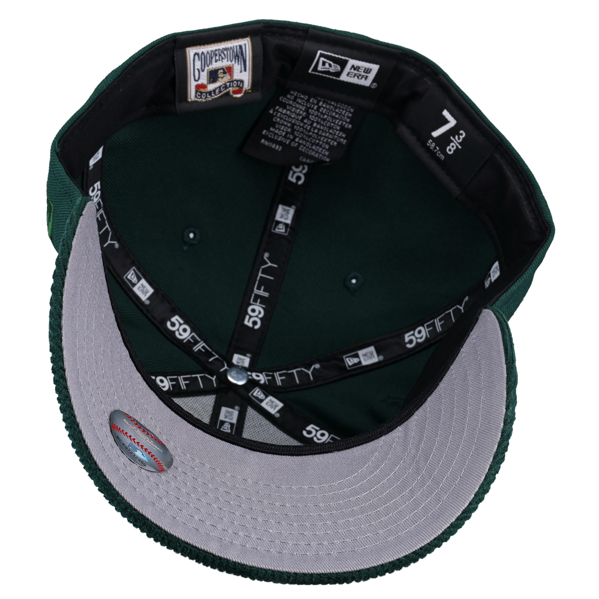 Washington Nationals 2018 ASG Corduroy Green Bronze Metallic 59Fifty Fitted Hat