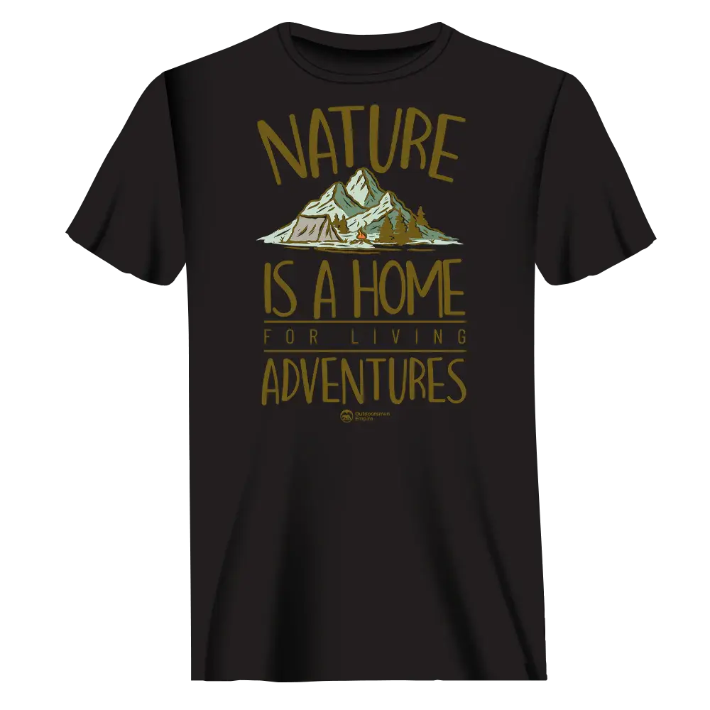 Nature Is A Home T-Shirt for Men