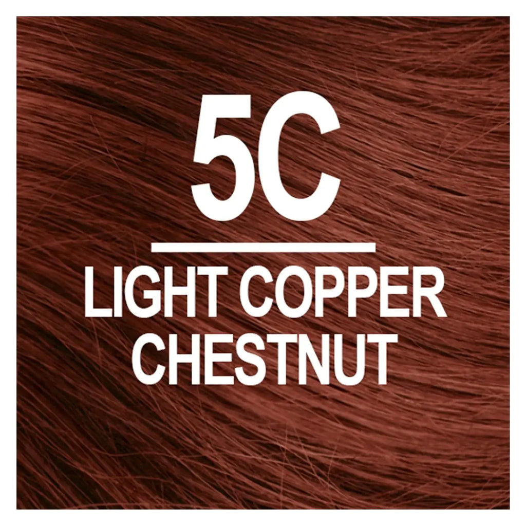 Naturtint Permanent Hair Color 5c Light Copper Chestnut (Pack of 6) - Up to 100% Gray Coverage