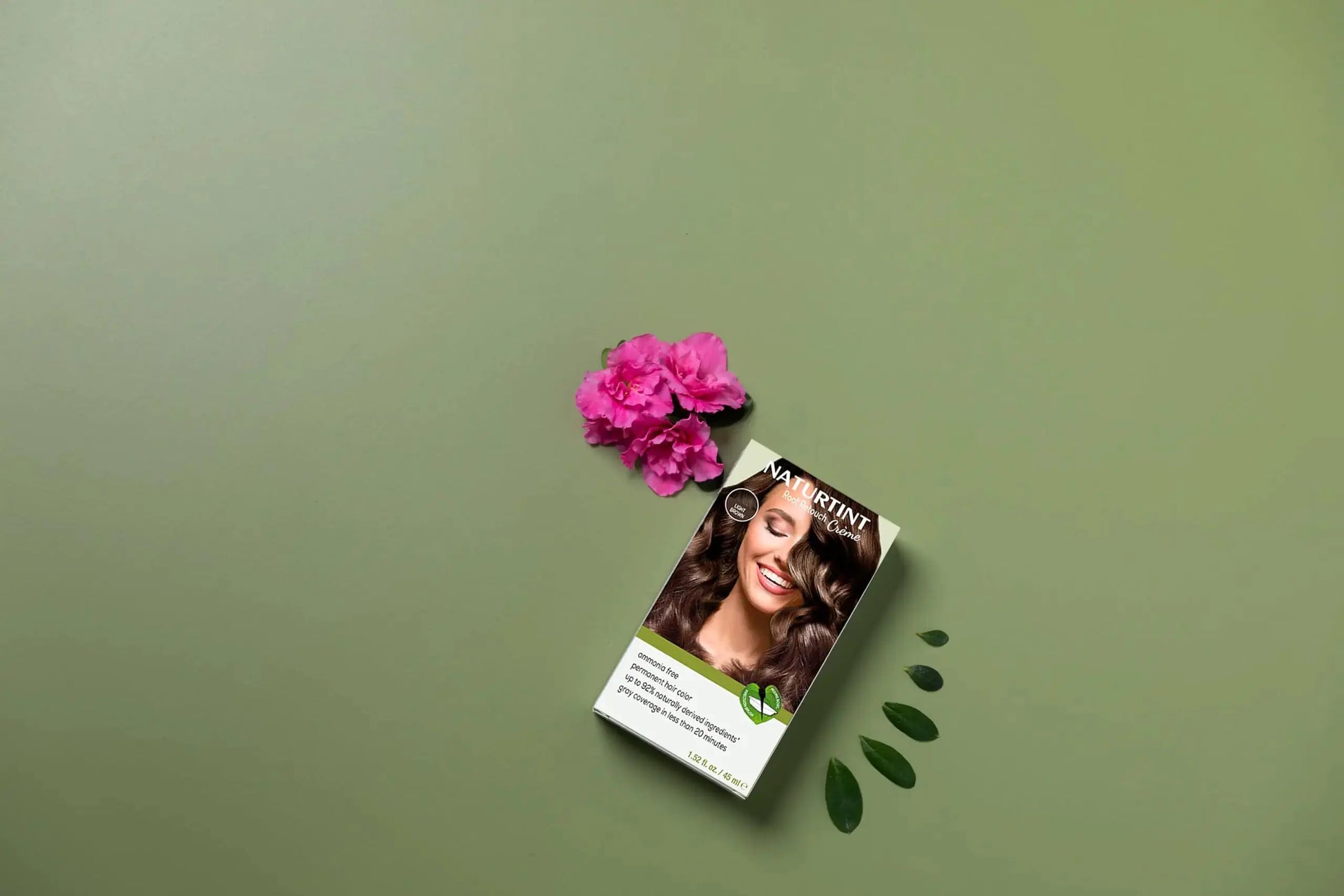 Naturtint Root Retouch Crème Permanent Light Brown Hair Color | Ammonia Free, No Artificial Scent