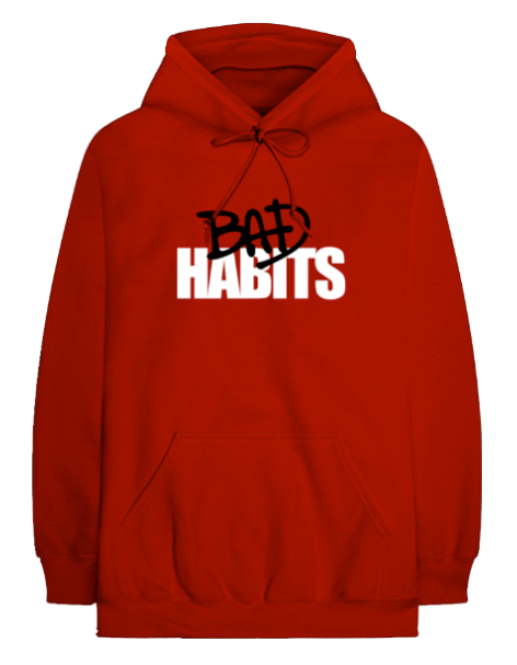 Nav x Vlone Drip Pullover Hoodie Red