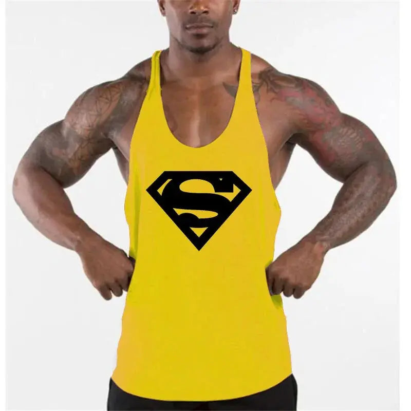 New Arrivals Bodybuilding Cotton Gym Sleeveless Tank Top for Men