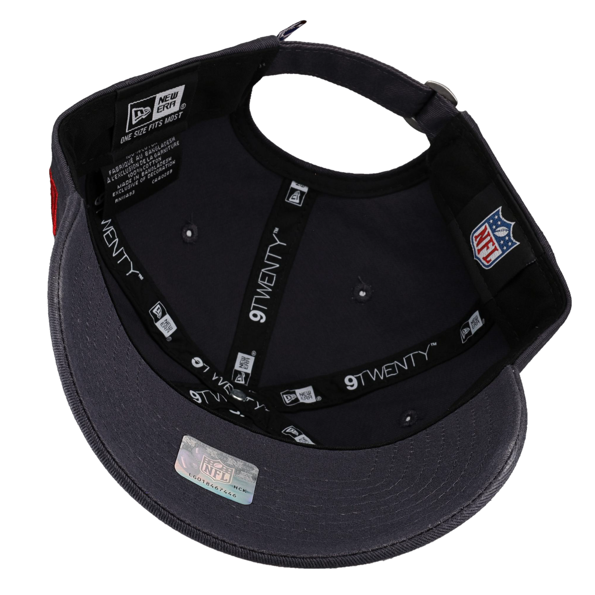 New York Giants New Era 9Twenty Adjustable Hat (Grey)