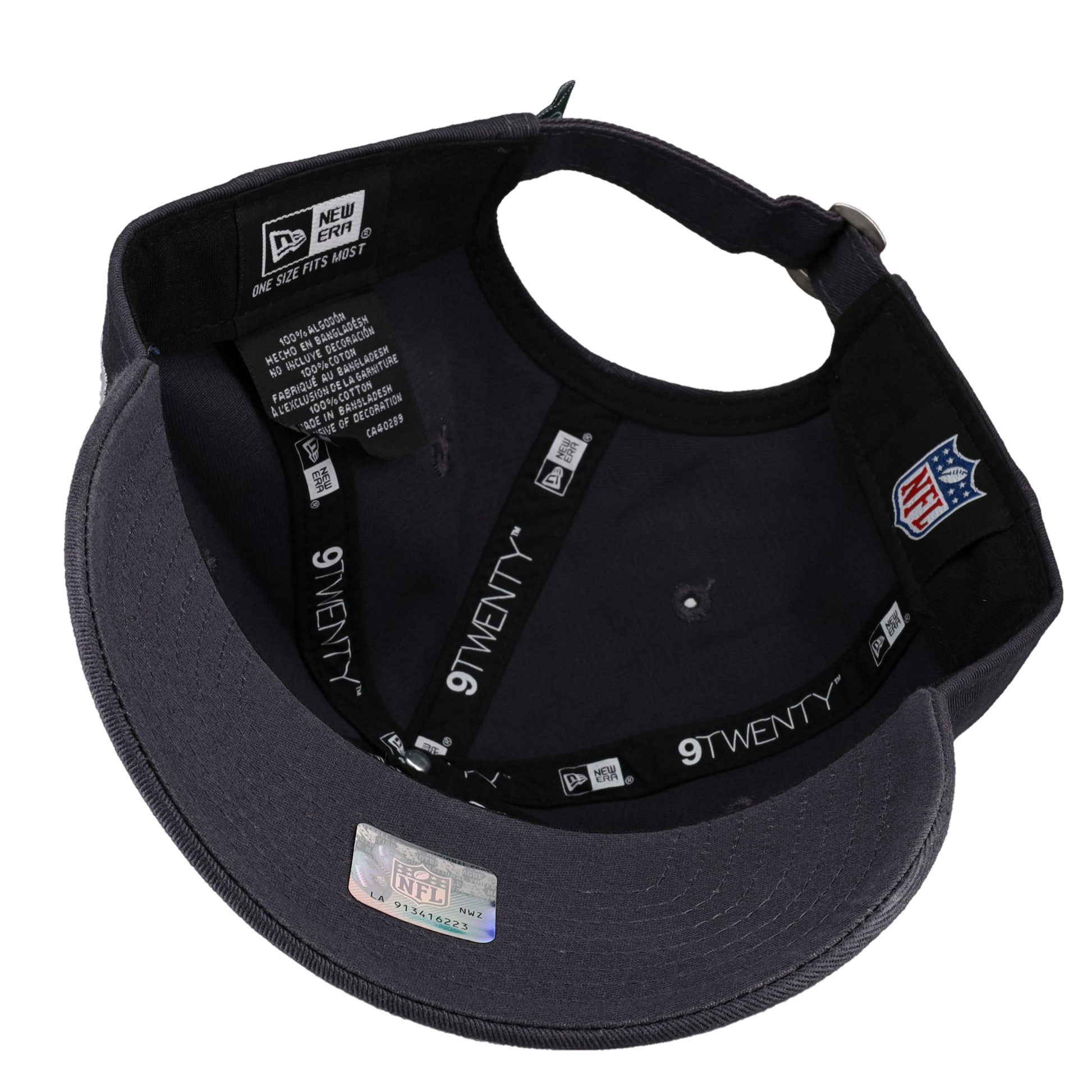 New York Jets New Era 9Twenty Adjustable Hat (Grey)