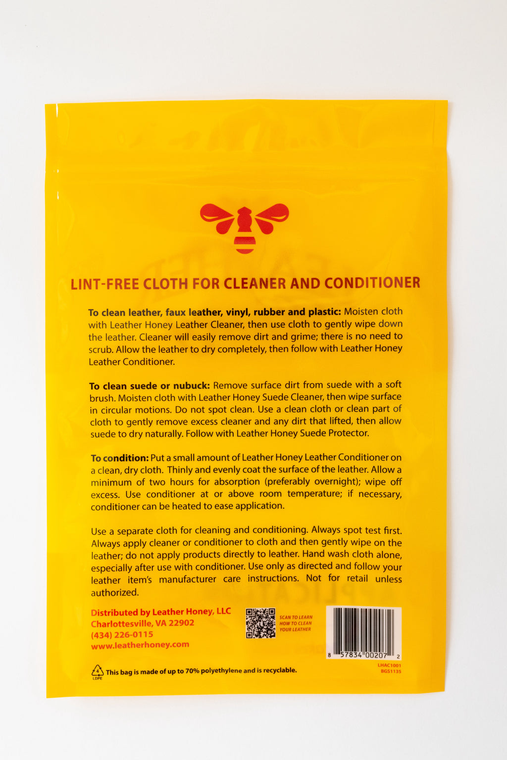 Lint-Free Application Cloth
