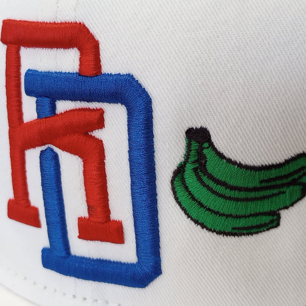 New Era SnapBack White Cap - RD Platano Power