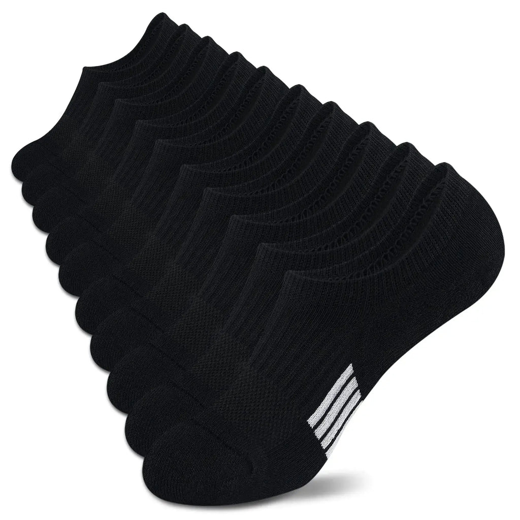 No Show Socks | Womens Athletic Cushion Ankle Footies Low Cut Socks