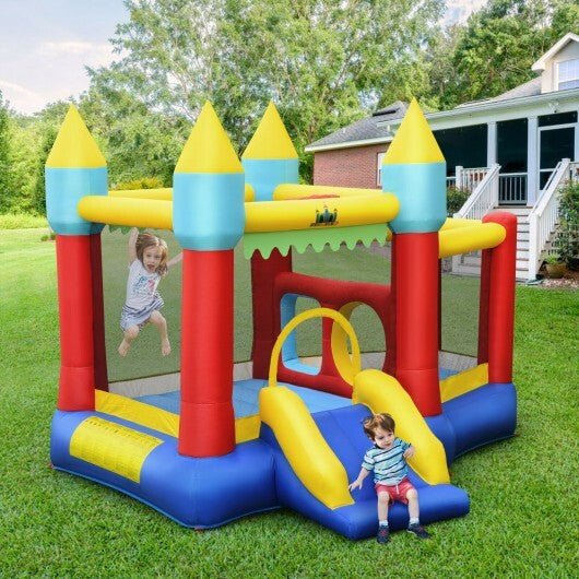 Inflatable Bounce Slide Jumping Castle Without Blower