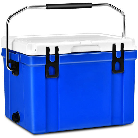 58 Quart Leak-Proof Portable Cooler  Ice Box for Camping-Blue