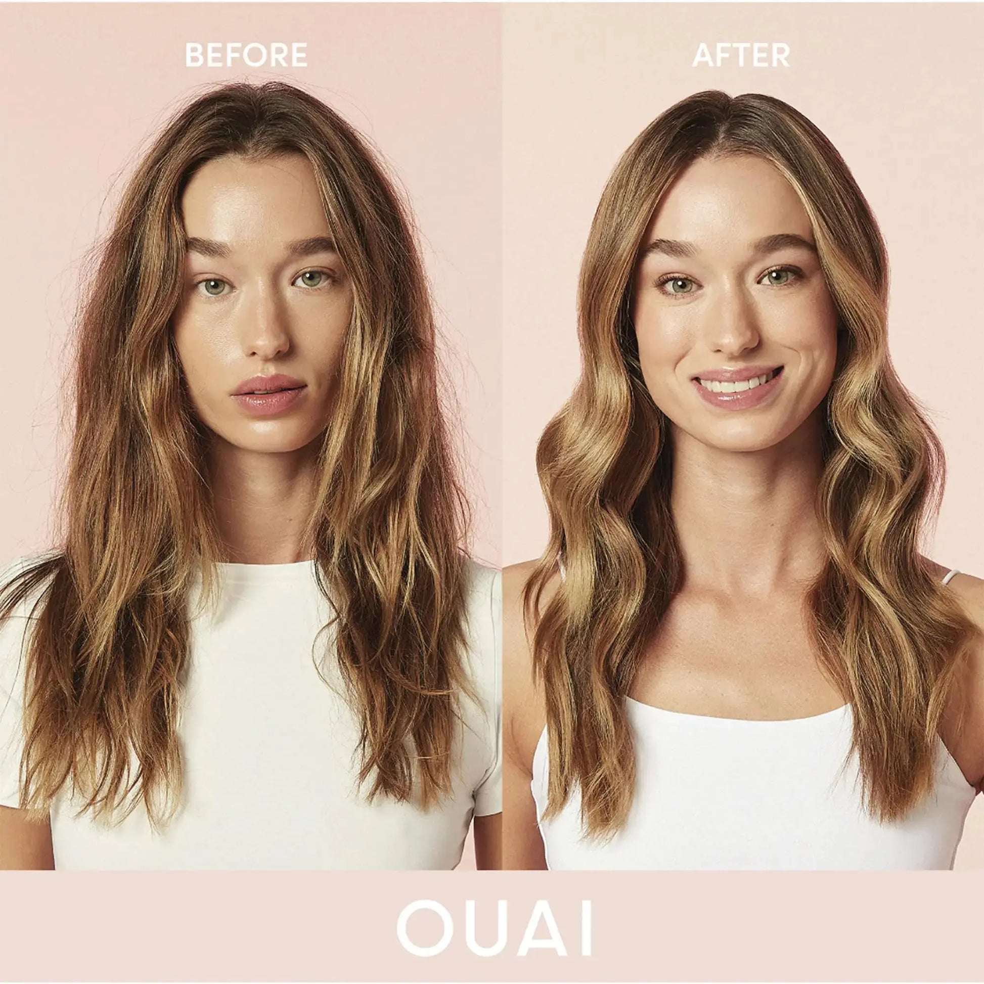 OUAI Anti Frizz Cream - Moisturizing Hair Cream with Frizz Control & Heat Protection