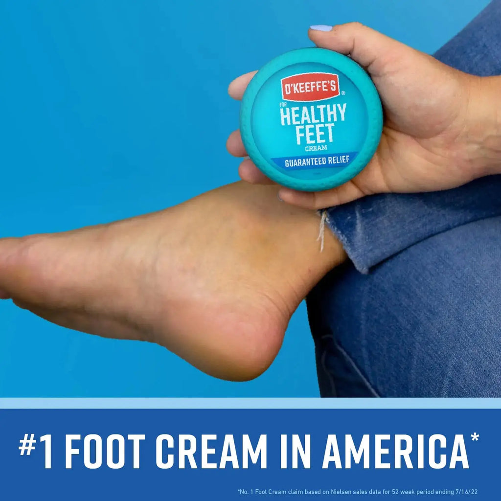 O'Keeffe's for Healthy Feet Foot Cream - Guaranteed Relief for Extremely Dry & Cracked Feet