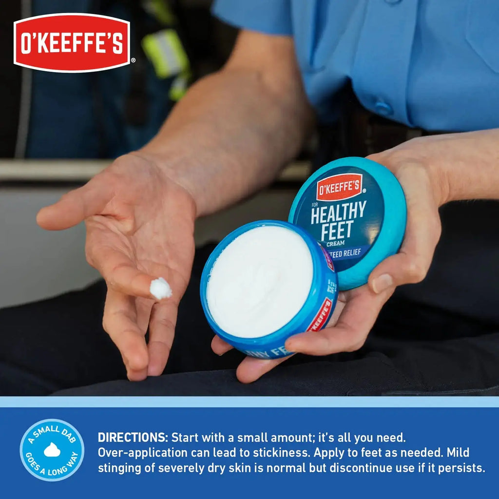 O'Keeffe's for Healthy Feet Foot Cream - Guaranteed Relief for Extremely Dry & Cracked Feet