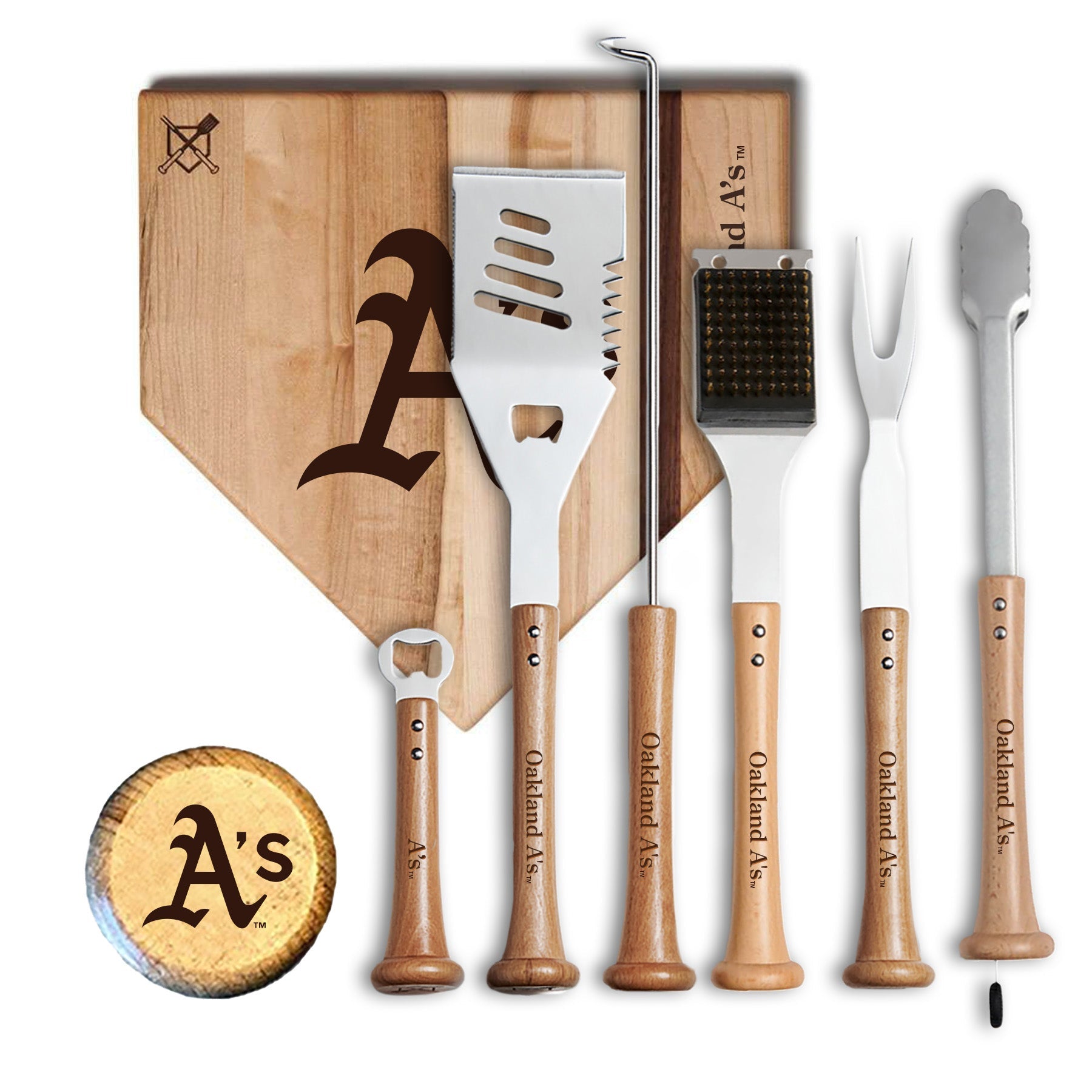 Oakland Athletics MVP Grill Set