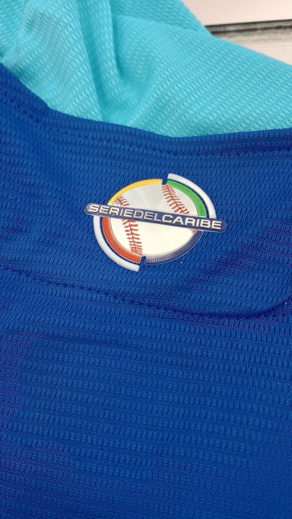 Men's Serie del Caribe 2024 Dominicana Official Jersey - Red / Royal