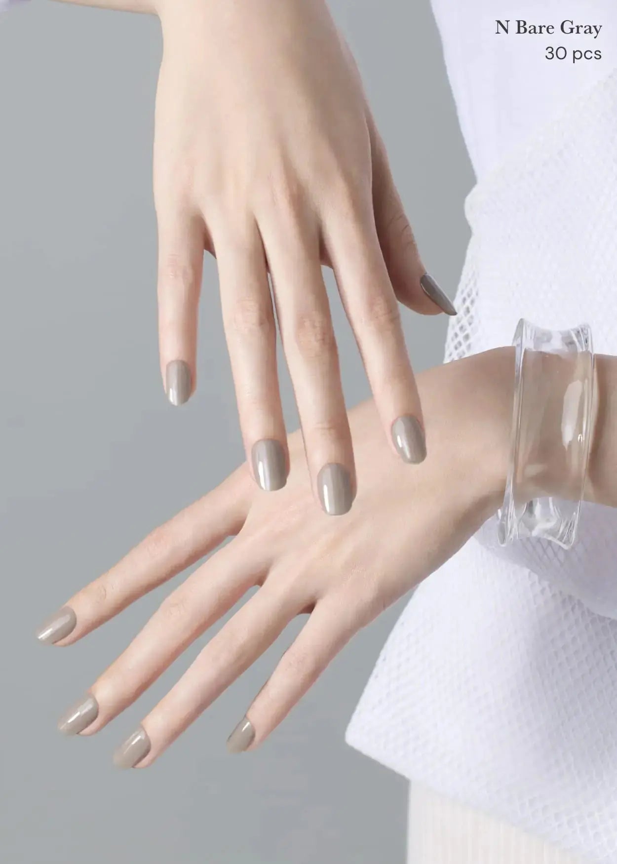 Ohora Semi Cured Gel Nail Strips - Works with Any Nail Lamps, Long Lasting, Easy to Apply & Remove