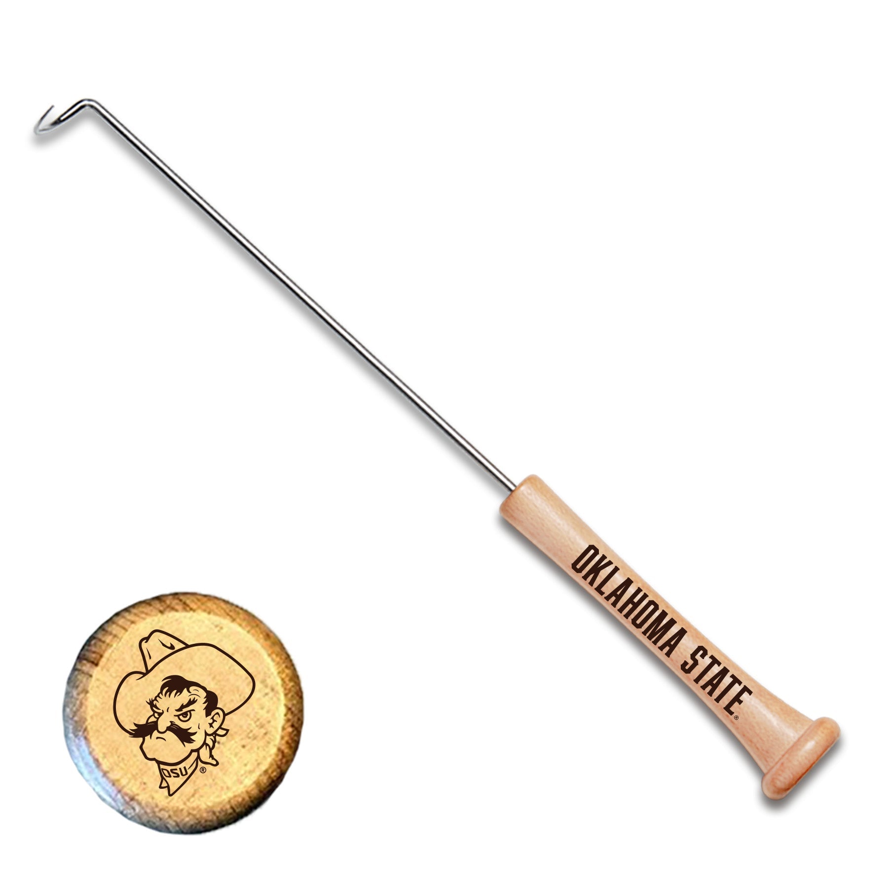 Oklahoma State University "THE HOOK" Pigtail