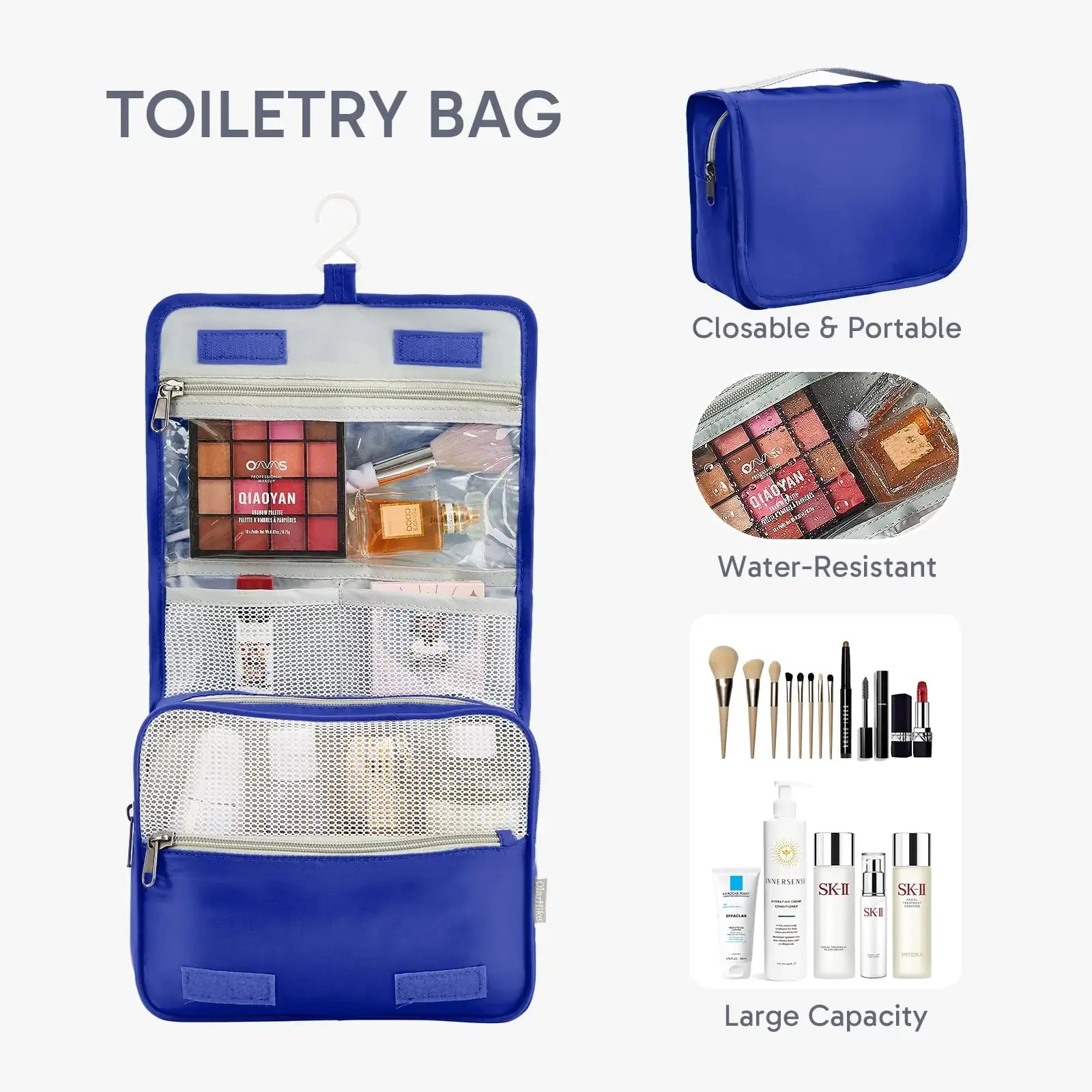 OlarHike Travel Essentials 10-Piece Packing Cube Set with Anti-Tear Stitching