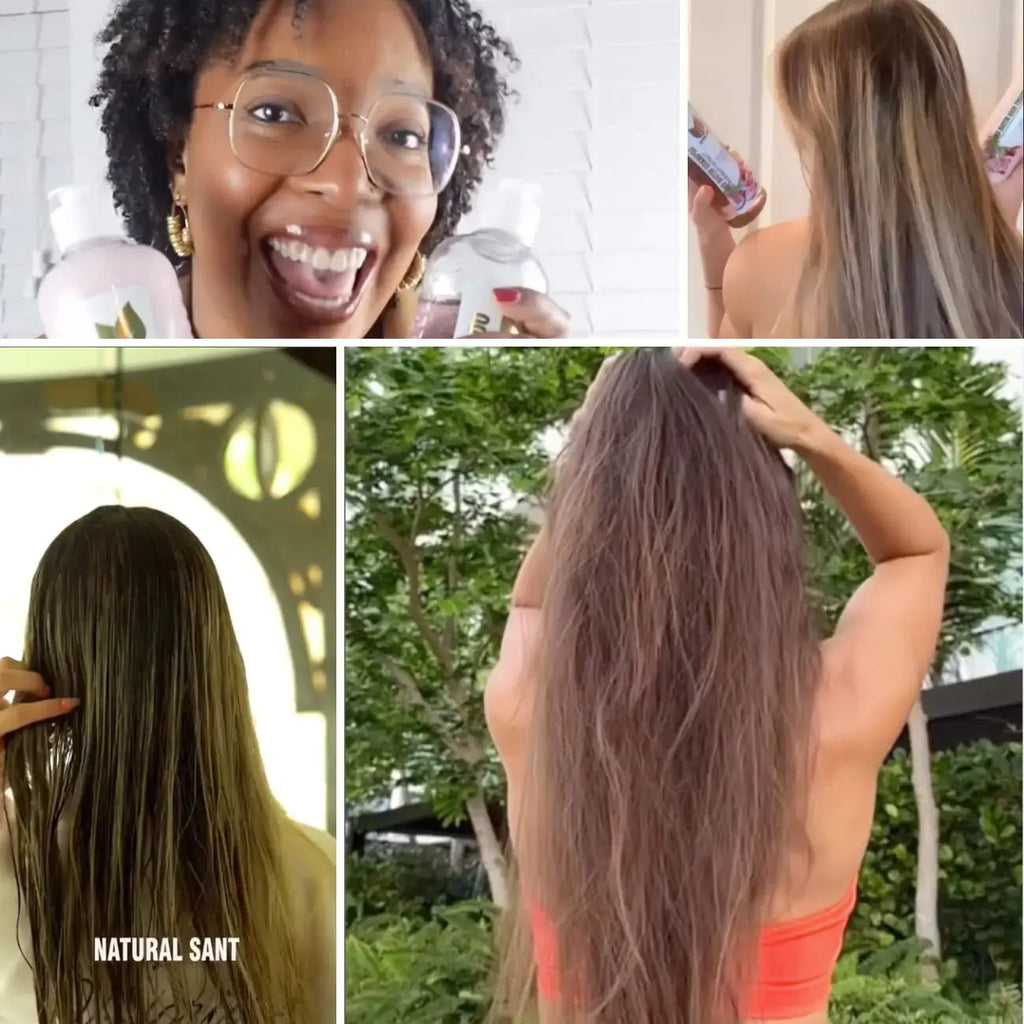 Onion Biotin & Rosemary Shampoo & Treatment - Stronger, Thicker, and Longer Hair