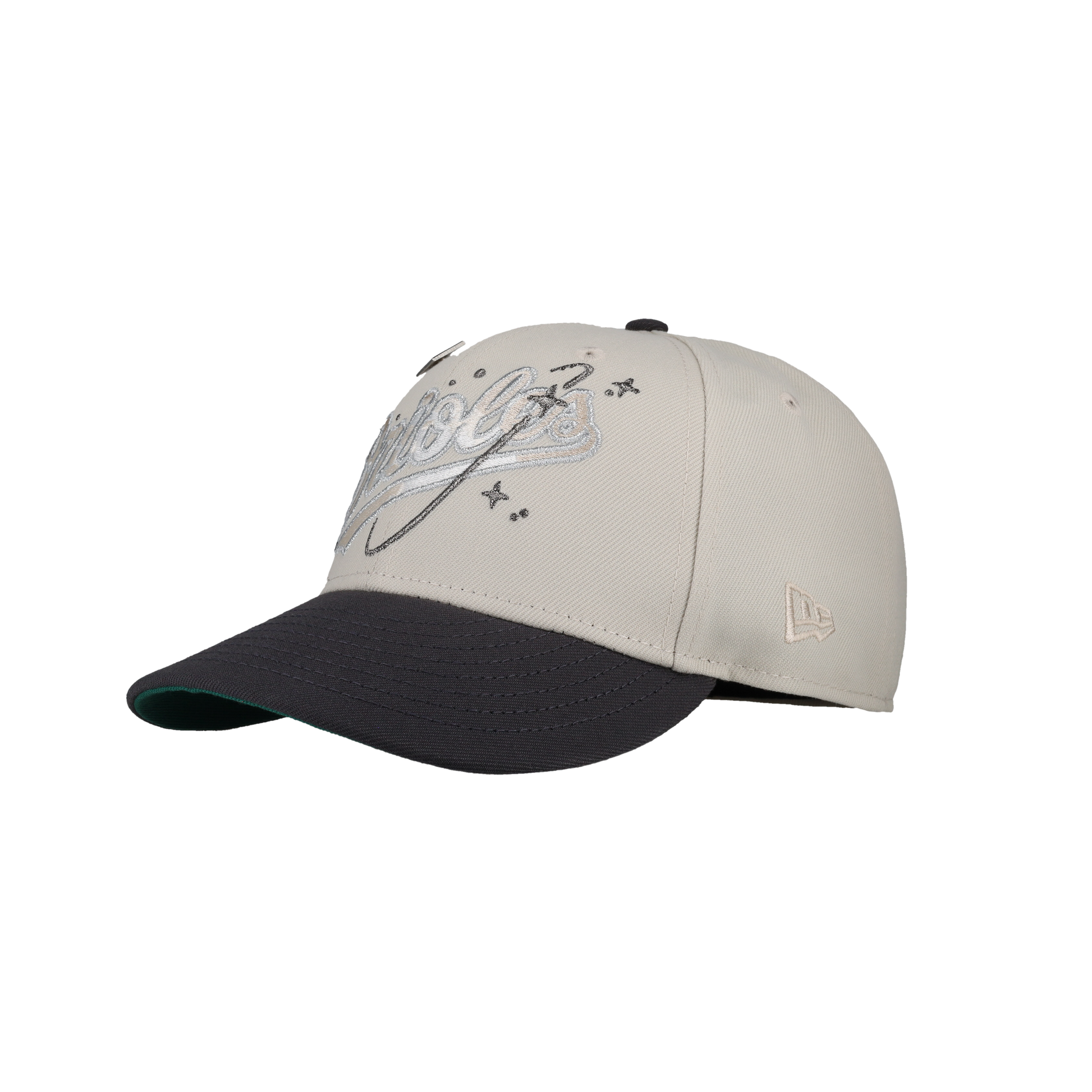 Baltimore Orioles 30th Anniversary Stone Metallic 59Fifty Fitted Hat
