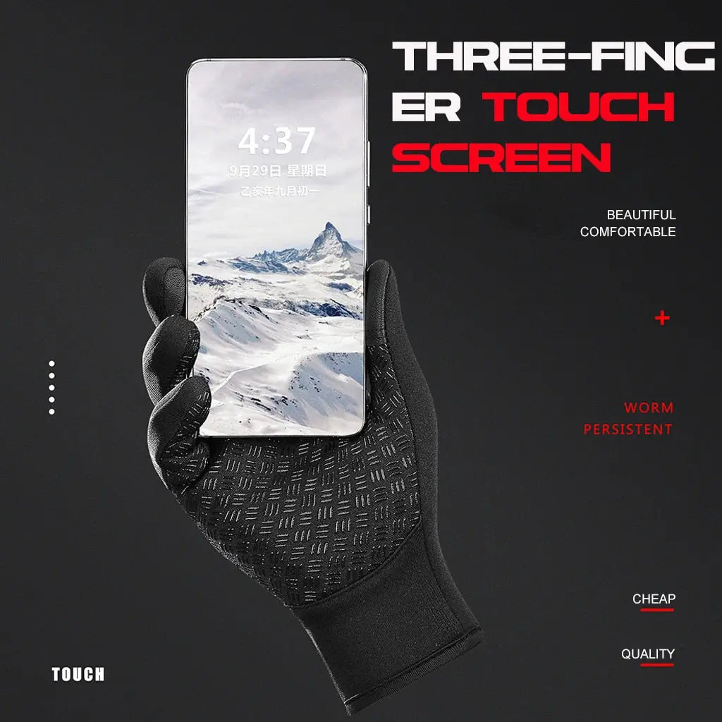Outdoor Sports Cycling Gloves - Fingertip Touch Screen