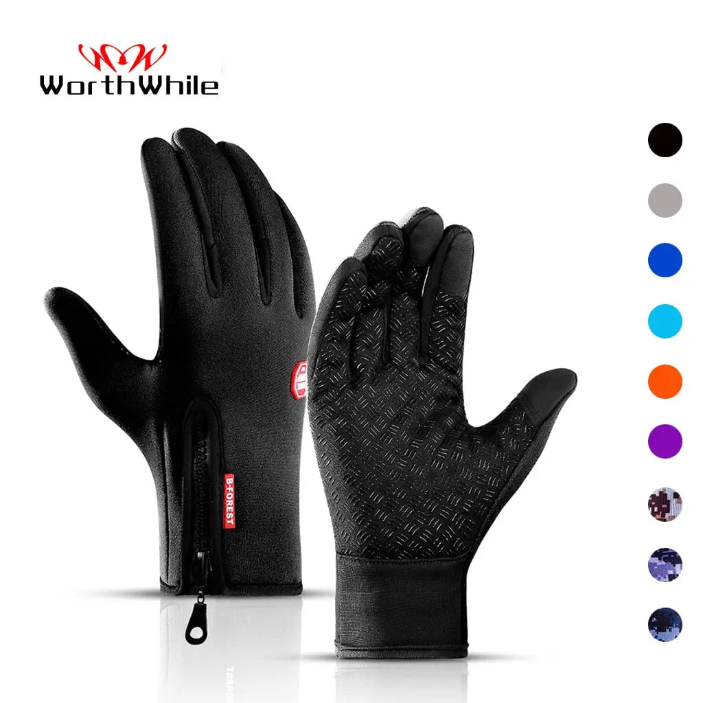 Outdoor Sports Cycling Gloves - Fingertip Touch Screen