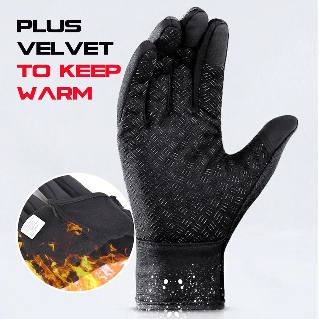 Outdoor Sports Cycling Gloves - Fingertip Touch Screen