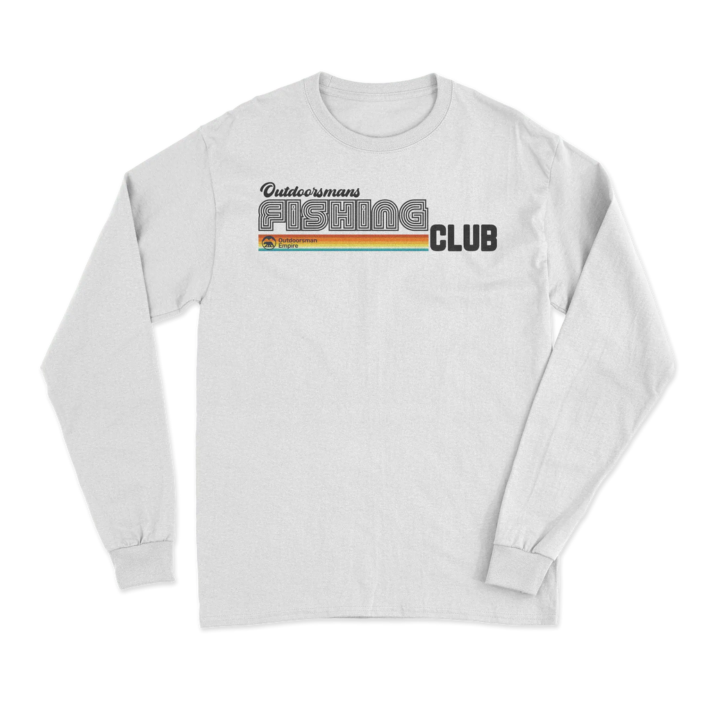 Outdoorsman Fishing Club Disco Men Long Sleeve Shirt