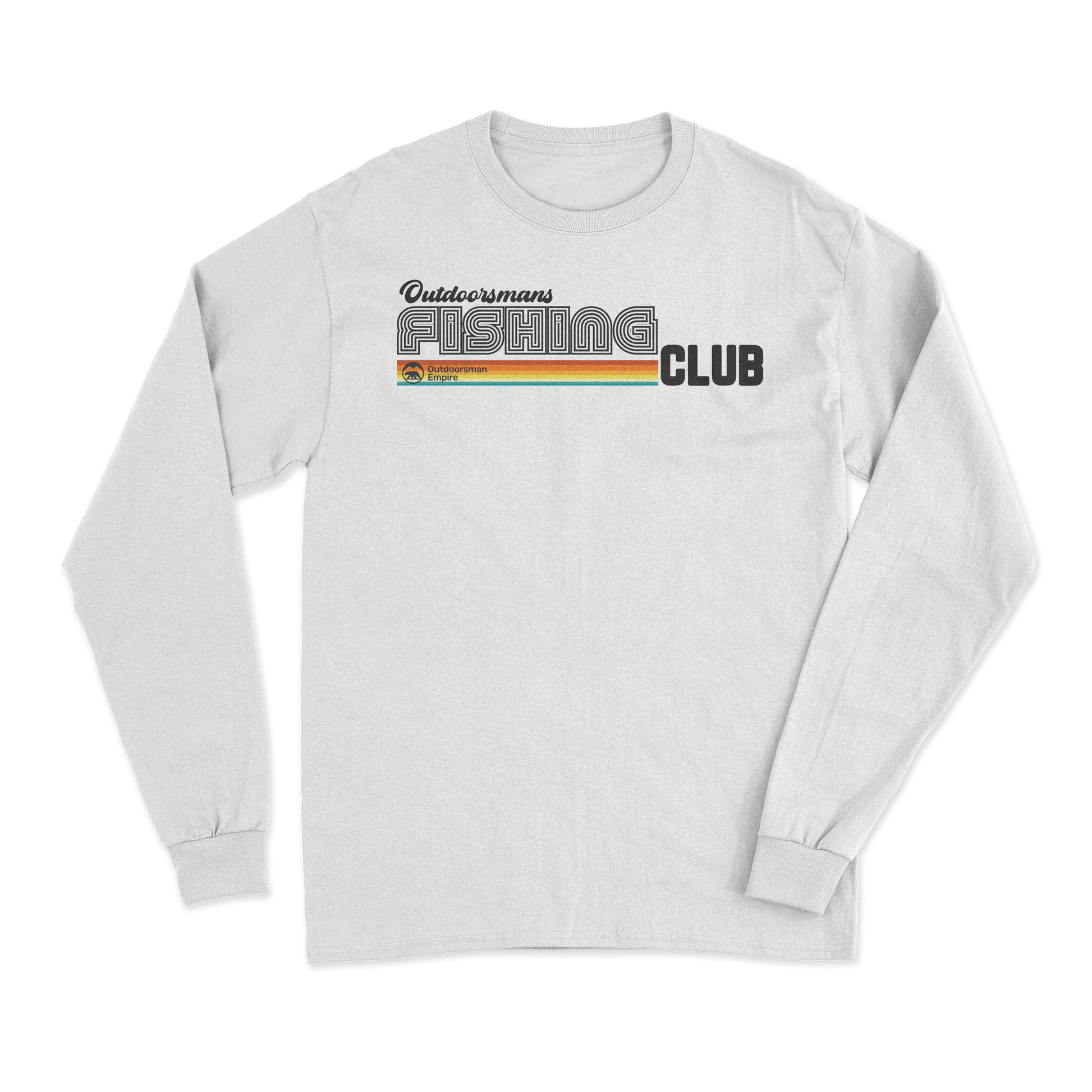 Outdoorsman Fishing Club Disco Men Long Sleeve Shirt