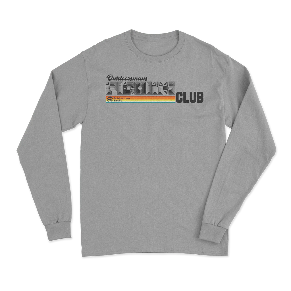 Outdoorsman Fishing Club Disco Men Long Sleeve Shirt