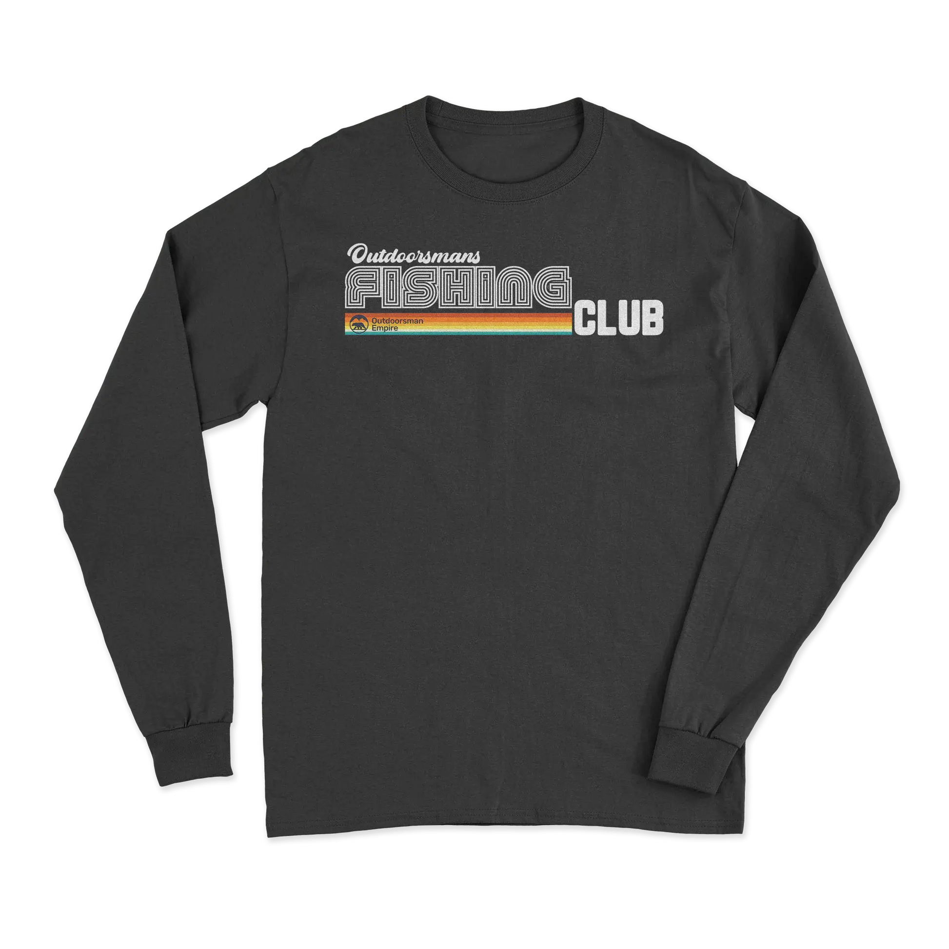 Outdoorsman Fishing Club Disco Men Long Sleeve Shirt